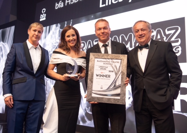Razzamataz among the winners at the bfa Awards part time franchise uk