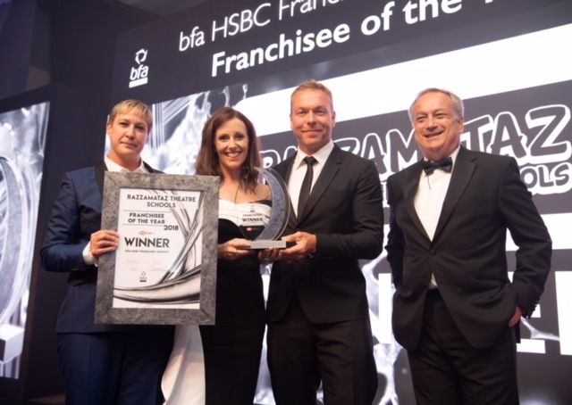 Razzamataz among the winners at the bfa Awards franchise for sale uk