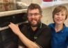 Oven cleaning boss has ‘timely idea’ to raise Severn Hospice funds Andrew Bowcott with Ethan w