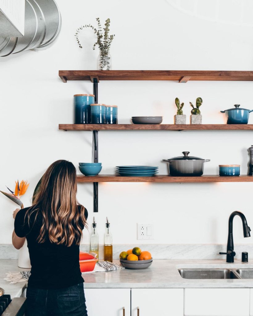 Cleaning Kitchen