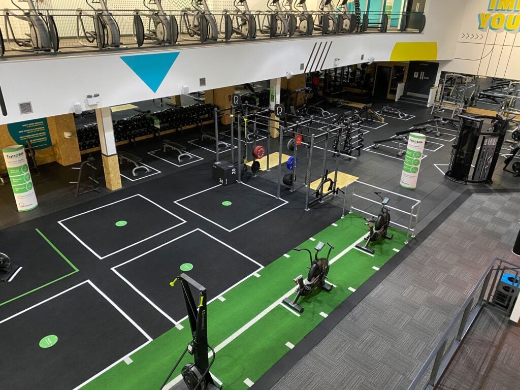 PureGym facility layout PureGym facility layout