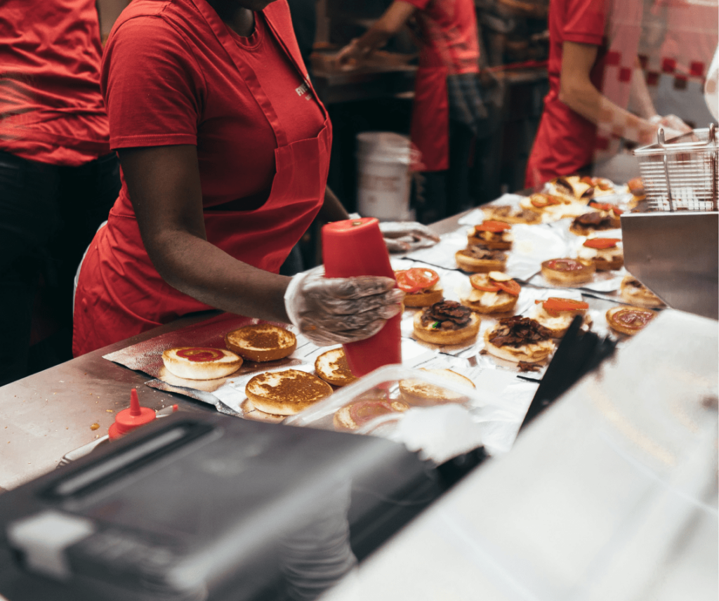 Assembling Cheeseburgers | Franchise Local
