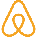 A yellow triangle with a black background