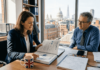 Why select franchise model: key benefits for UK entrepreneurs Entrepreneur reviewing franchise documents in London office