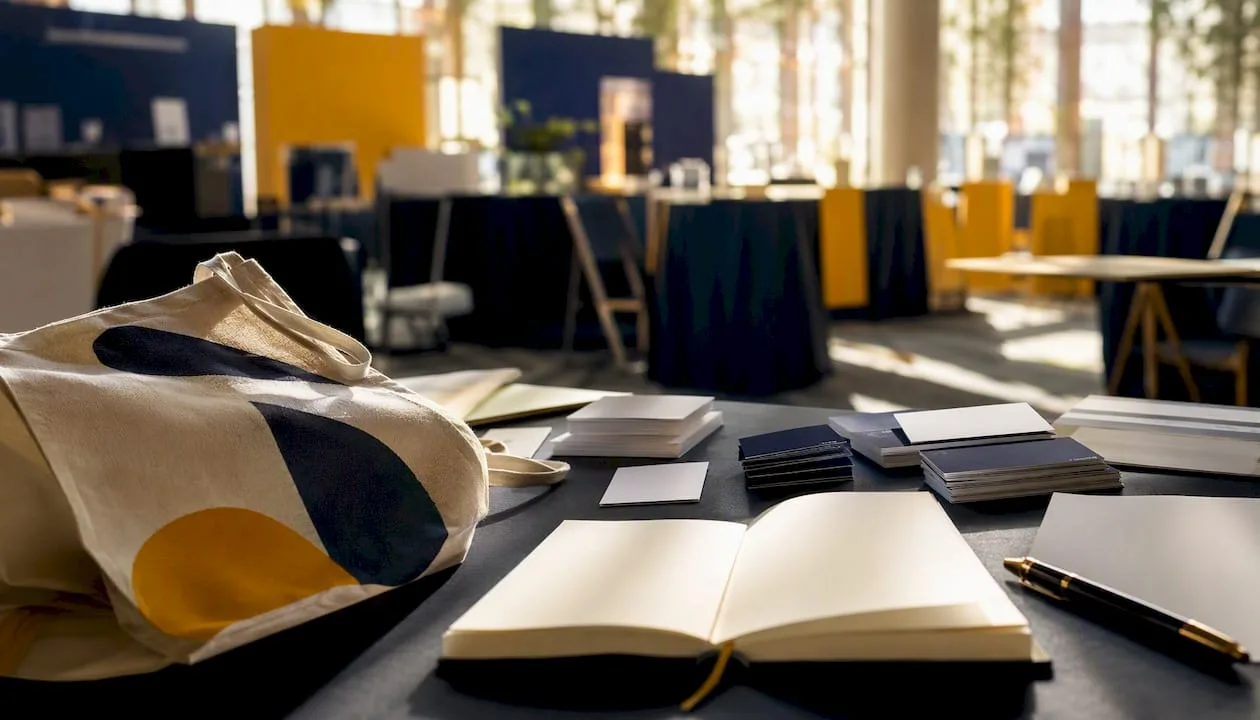 Franchise exhibitions UK 2026: find BFA-vetted listings Franchise exhibition preparation materials on table