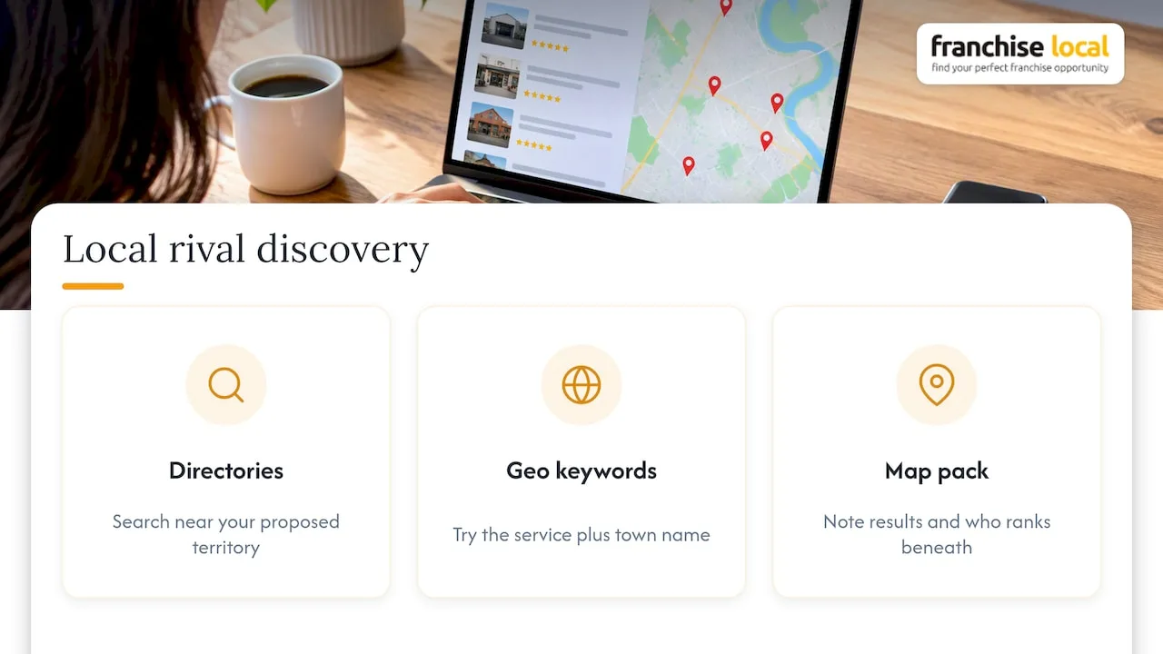 Franchise Competitor Analysis: A UK Buyer's Guide Three methods for finding local rivals