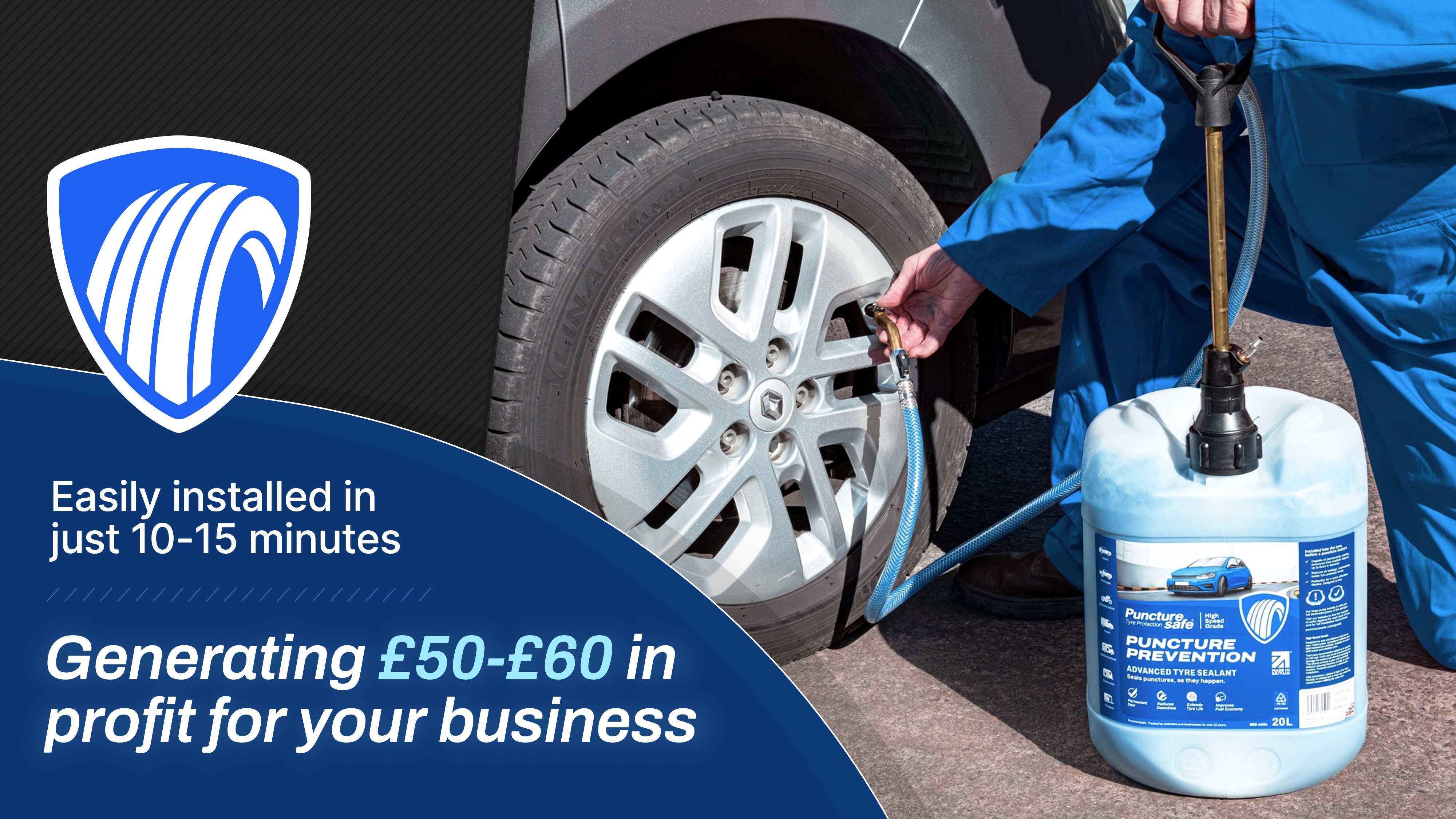 PunctureSafe Franchise For Sale